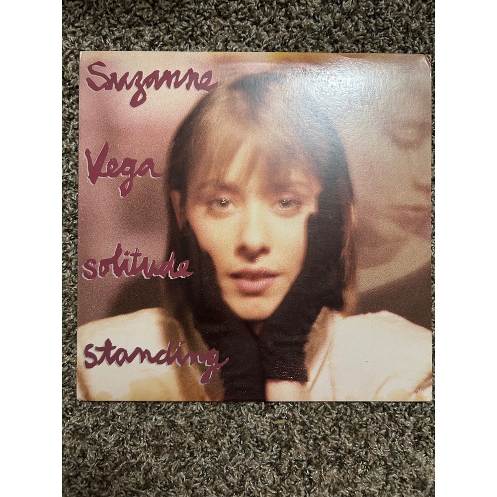 Suzanne Vega Solitude Standing Vinyl LP 1987 A&M Records Luka Toms Diner CRC